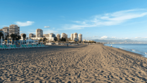 Strand von Torremolinos